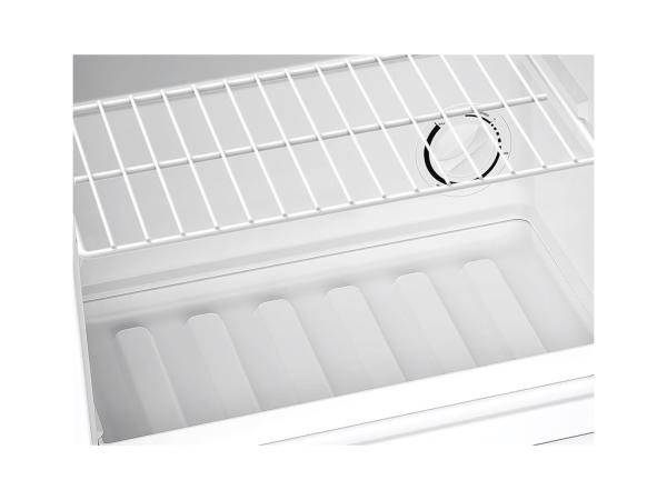 CHiQ CSD31D4E minibar,  31 litrů,  2 přihrádky,  -24 °C až +10 °C,  mrazák - lednice,  41 dB4