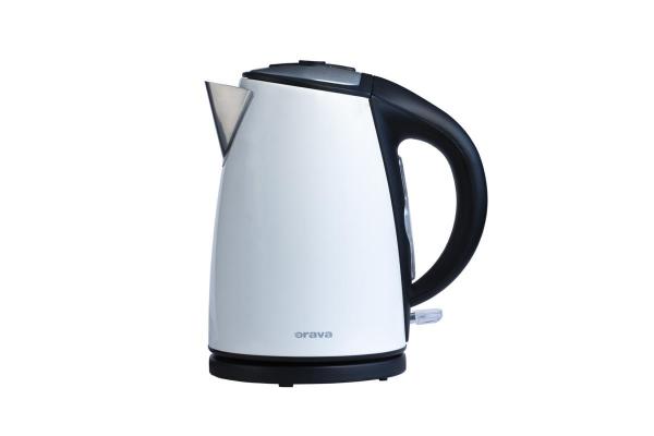 Orava VK-3717 W rychlovarná konvice,  2000 W,  1.7 l,  automatické vypnutí,  bílá