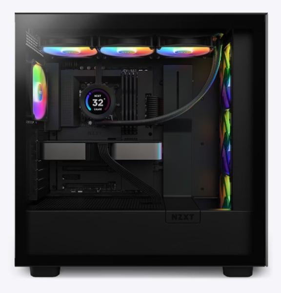 NZXT vodní chladič Kraken 360 ELITE RGB /  3x120mm RGB fan /  LCD disp. /  6 let /  LGA1851 /  AM54