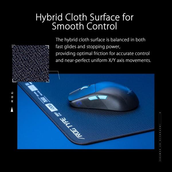 ASUS podložka pod myš ROG Hone Ace XXL Aim Lab Edition,  textil6