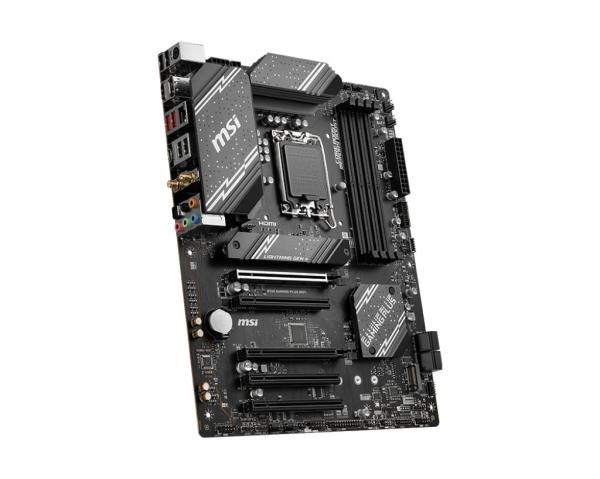 MSI MB Sc LGA1700 B760 GAMING PLUS WIFI,  Intel B760,  4xDDR5,  1xDP,  1xHDMI,  ATX3