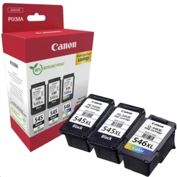 Canon CARTRIDGE PG-545XLx2/ CL-546XL MULTI pro PIXMA TR455x, MG2x50, MG255xS, TS205, TS305, TS335x