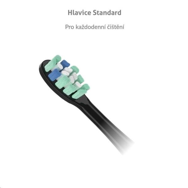 TrueLife SonicBrush Clean-series heads Standard black 2 pack0