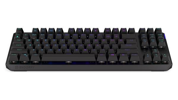 ENDORFY Klávesnice Thock TKL Wireless CZ Red,  Mechanická,  Bezdrátová,  černá2