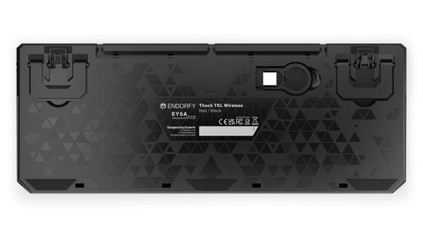 ENDORFY Klávesnice Thock TKL Wireless CZ Red,  Mechanická,  Bezdrátová,  černá7