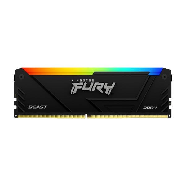 KINGSTON DIMM DDR4 8GB 3200MT/ s CL16 FURY Beast RGB,  XMP