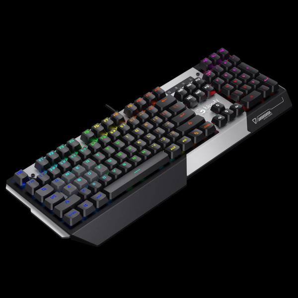 A4tech Bloody LIGHT STRIKE B865N mechanická RNBW herní klávesnice,  USB,  CZ3