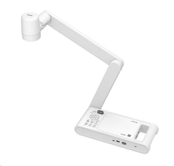 EPSON Vizualizér - ELPDC30 - USB,  HDMI,  WiFi,  Optika 10,  Digitální 23,  13 Mpx,  světla LED1
