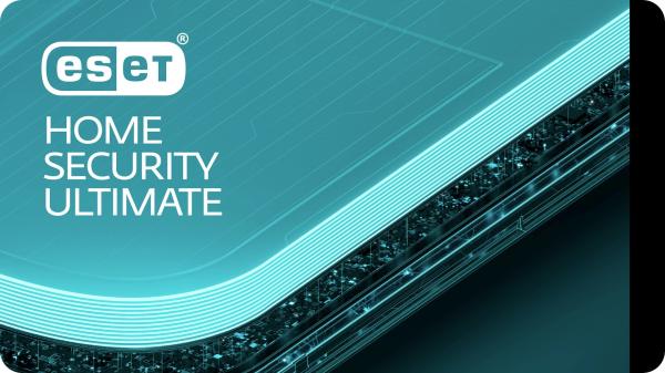 ESET HOME SECURITY Ultimate pre  5 zariadenia,  predĺženie i nová licencia na 1 rok