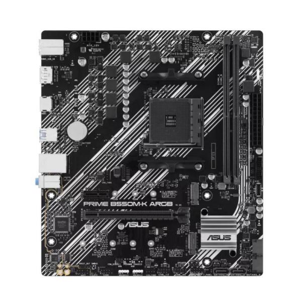 ASUS MB Sc AM4 PRIME B550M-K ARGB,  AMD B550,  2xDDR4,  1xHDMI,  1xDP,  mATX