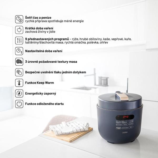 Lauben Electric Pressure Cooker 5000AT5