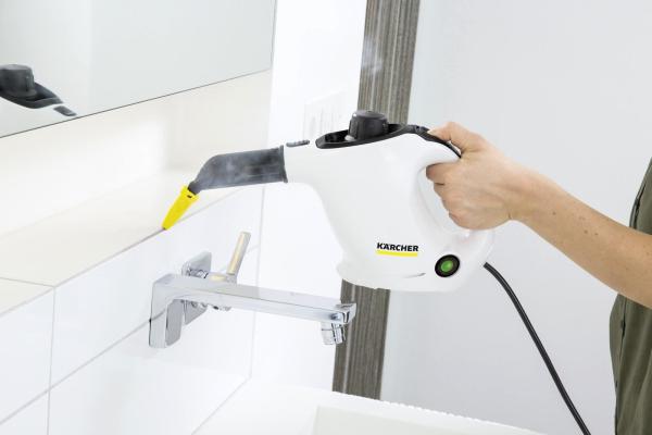 Karcher SC 1 EasyFix parní čistič,  1200 W,  3 bar,  zabijí až 99.999% virů a bakterií4