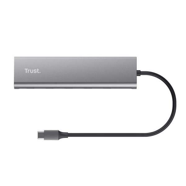 TRUST Rozbočovač Halyx Aluminium 5 Port USB 3.2 Gen1 Hub1