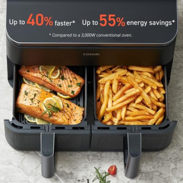 Cosori Dual Basket horkovzdušná fritéza 8.5l5