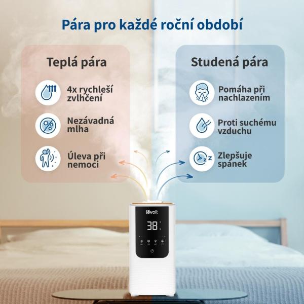 Levoit Oasis Mist Smart zvlhčovač vzduchu 4.5L1