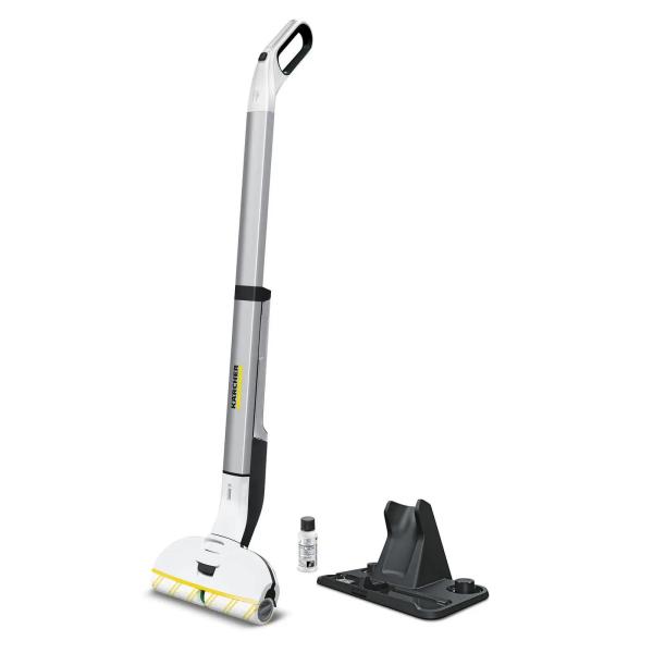 Karcher EWM 2 podlahová myčka,  systém dvou nádrží,  pro veškeré tvrdé podlahy,  parkovací stanice,  bílá
