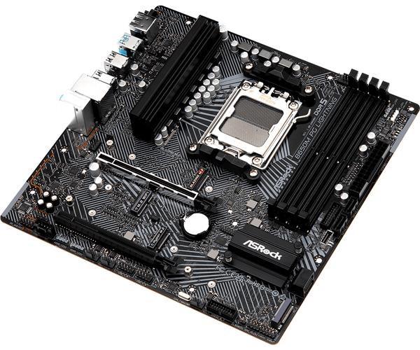 ASRock MB Sc AM5 B650M PG LIGHTNING,  AMD B650,  4xDDR5,  1xDP,  1xHDMI,  mATX0