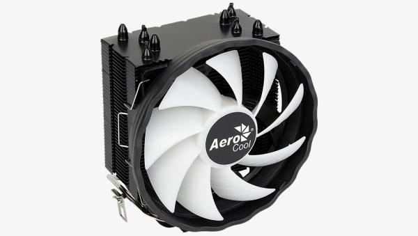 AEROCOOL CPU Chladič Rave 4 FRGB,  120 mm,  LGA1851,  AM53
