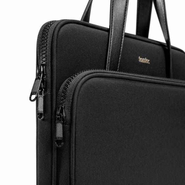 tomtoc Shoulder Bag - 14" a 13" MacBook Pro /  Air,  černá5