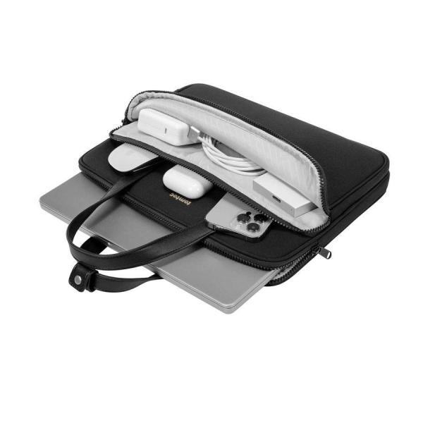 tomtoc Shoulder Bag - 14" a 13" MacBook Pro /  Air,  černá0