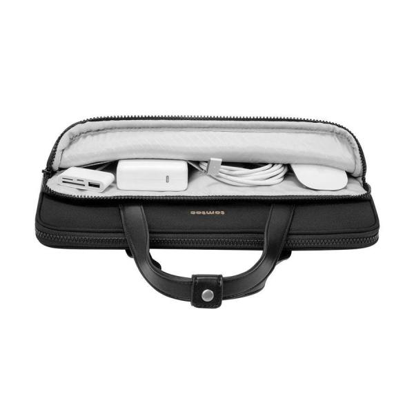 tomtoc Shoulder Bag - 14" a 13" MacBook Pro /  Air,  černá2