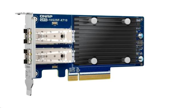 QNAP QXG-10G2SF-X710 rozšiřující karta 2x 10Gb SFP+ pro PC i NAS0