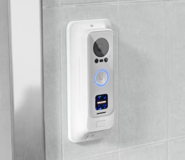 UBNT G4 Doorbell Pro PoE Gang Box Mount White