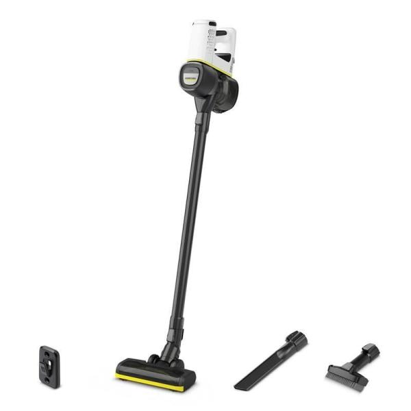 Karcher VC 4 Cordless myHome tyčový vysavač,  78 dB,  2 rychlosti provozu,  cyklónová technologie,  funkce Boost