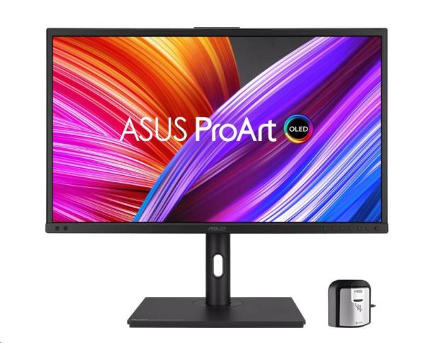 ASUS LCD 27” PA27DCE-K ProArt 3840x2160 4K OLED, 99% DCI-P3, HDR-10, USB-C PD 80W, 3xHDMI, DP, REPRO, Hardware Calibratio