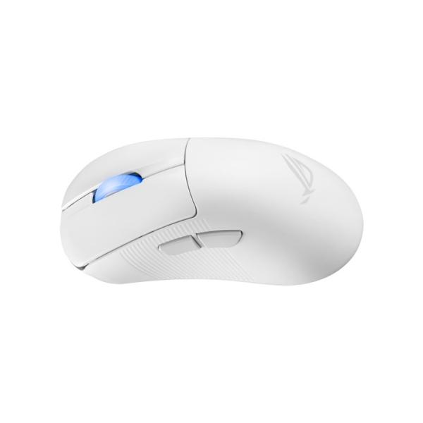 ASUS myš ROG Keris II Ace,  bezdrátová herní myš,  bílá5