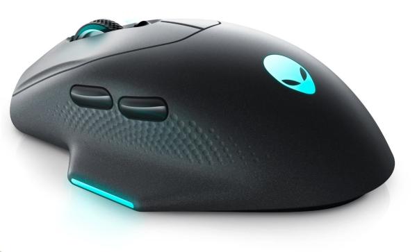DELL  Alienware Wireless Gaming Mouse - AW620M (Dark Side of the Moon)2