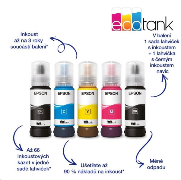 EPSON tiskárna ink EcoTank L3230,  5760x1440dpi,  A4,  33ppm,  USB,  sken, Záruka 5 let  po registraci zdarma6