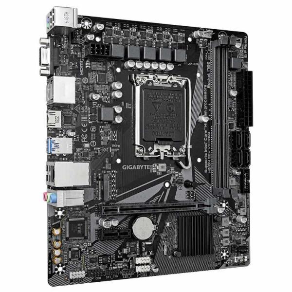 GIGABYTE MB Sc LGA1700 H610M S2H V3 DDR4,  Intel H610,  2xDDR4,  2xDP,  1xHDMI,  1xVGA,  mATX3