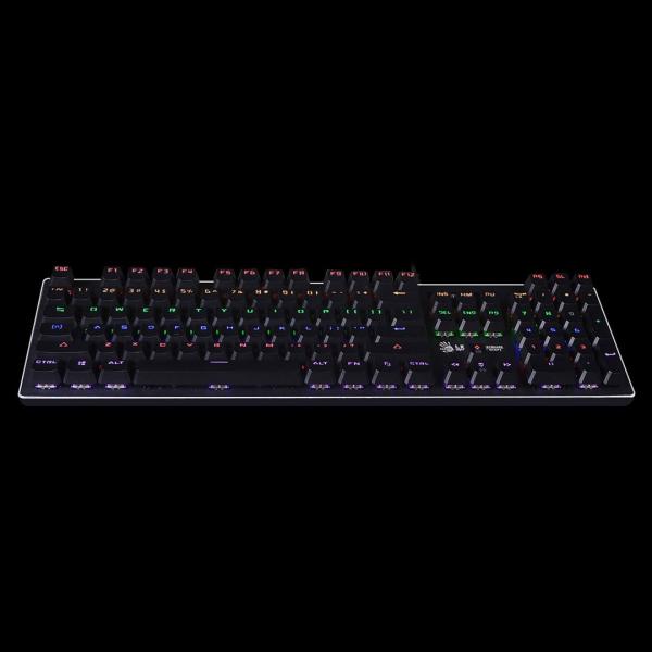 A4tech Bloody Klávesnice B760,  herní klávesnice,  mechanická,  drátová,  Black Switch,  CZ/ SK,  Černá3