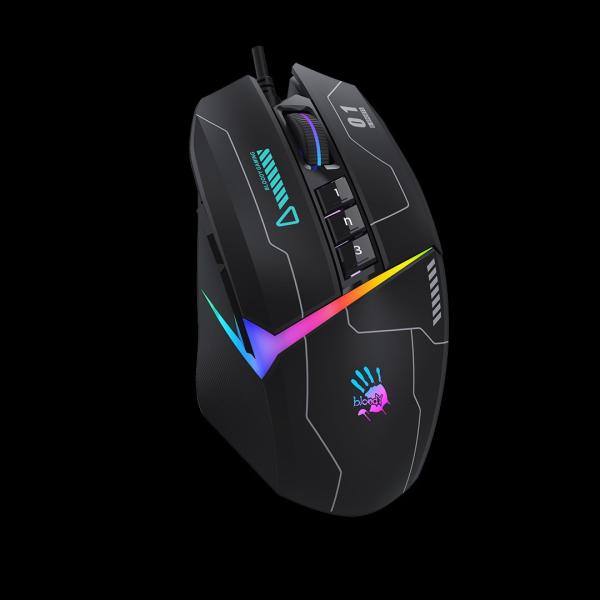 A4tech Bloody Myš W60 Max Activated,  podsvícená herní myš,  12000 DPI,  USB,  Černá1