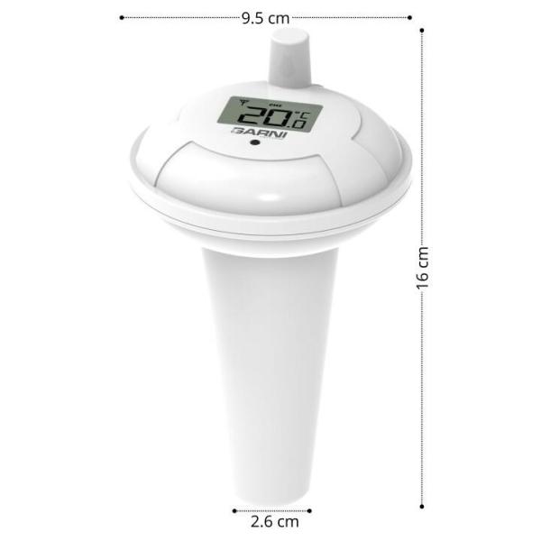 GARNI 065P - Bezdrátové digitální bazénové čidlo2