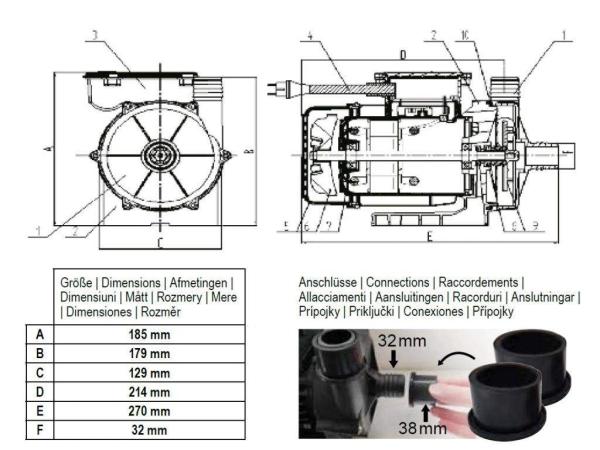 Čerpadlo pískové filtrace Planet Pool SFA 4 - 200W5