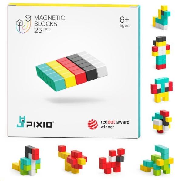 PIXIO-25 magnetická stavebnice
