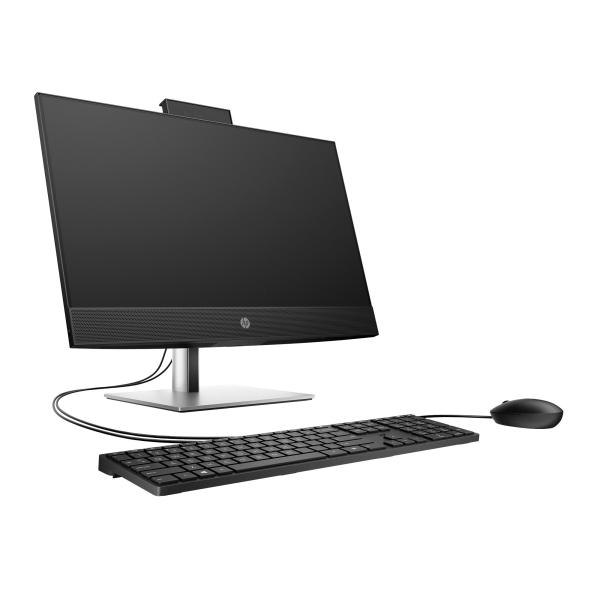 HP AIO ProOne 440G9 23.8NT i3-14100T,  1x8GB,  512GB M.2,  Intel HD DP+HDMI IN,  WiFi 6+BT,  usb kl. myš,  120W, FDOS, 3y onsite8