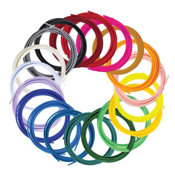 3Doodler FLOW Box Premium 20 PLA barev pro 3D pera - univerzál3