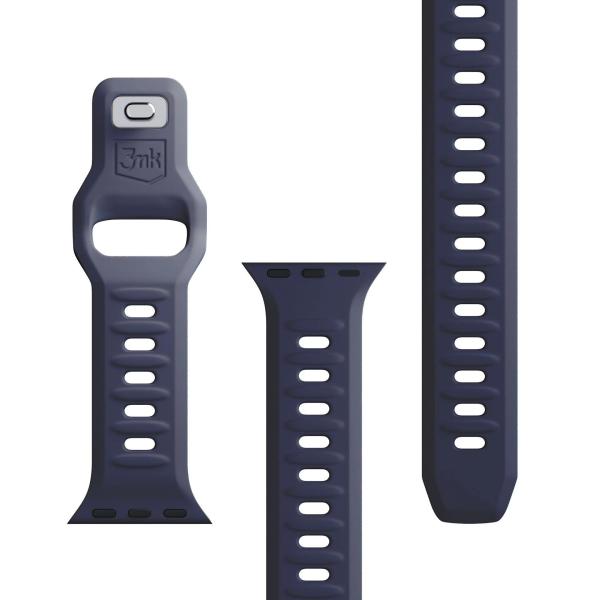 3mk řemínek Watch Strap pro Apple 38/ 40/ 41 mm Gray7