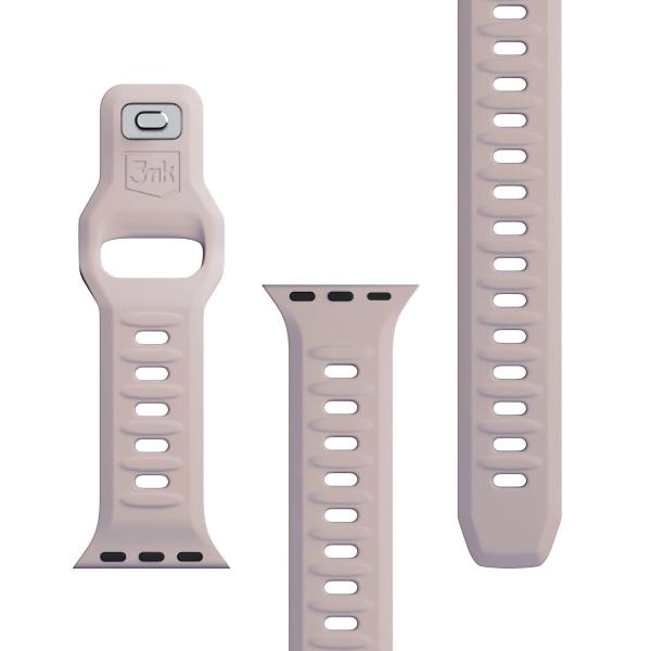 3mk řemínek Watch Strap pro Apple 38/ 40/ 41 mm Latte4