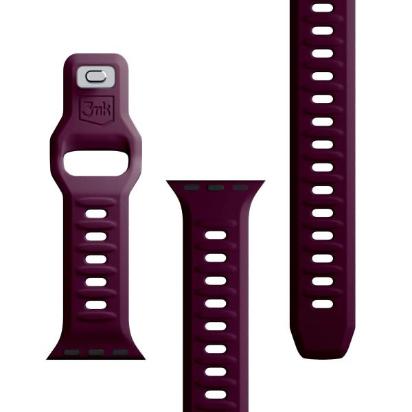 3mk řemínek Watch Strap pro Apple 38/ 40/ 41 mm Mulberry7