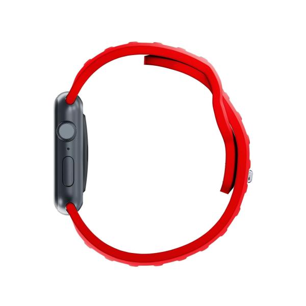 3mk řemínek Watch Strap pro Apple 38/ 40/ 41 mm Red1