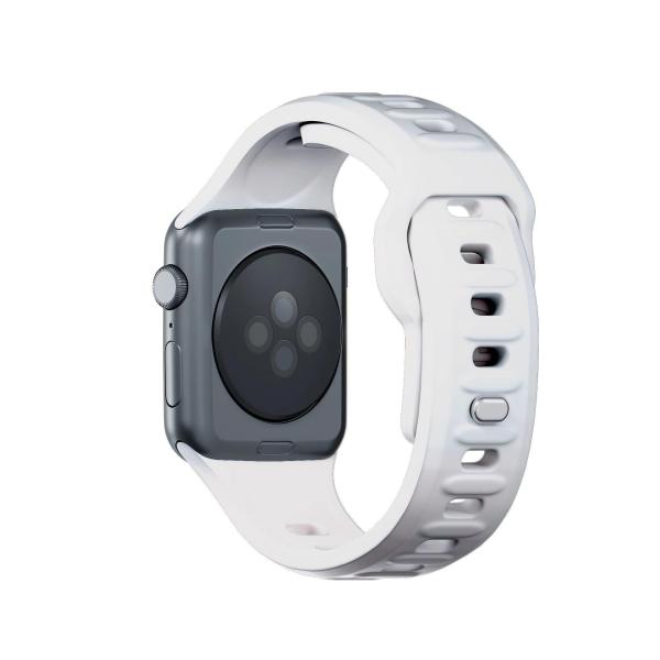 3mk řemínek Watch Strap pro Apple 38/ 40/ 41 mm White1