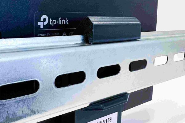 TP-Link D-TPDIN158 Držák na DIN lištu pro SG108xx,  SF1006P,  ER605,  RP108GE,  šedý1