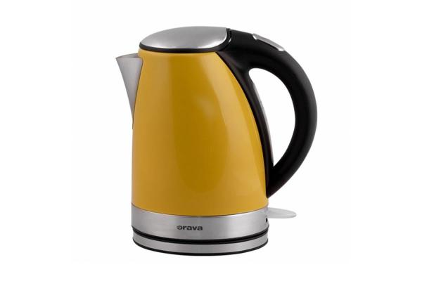 Orava VK-3217 Y rychlovarná konvice,  2000 W,  1.7 l,  automatické vypnutí,  žlutá