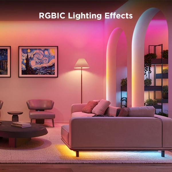 Govee WiFi RGBICW Smart PRO LED pásek 10m Matter - extra odolný8