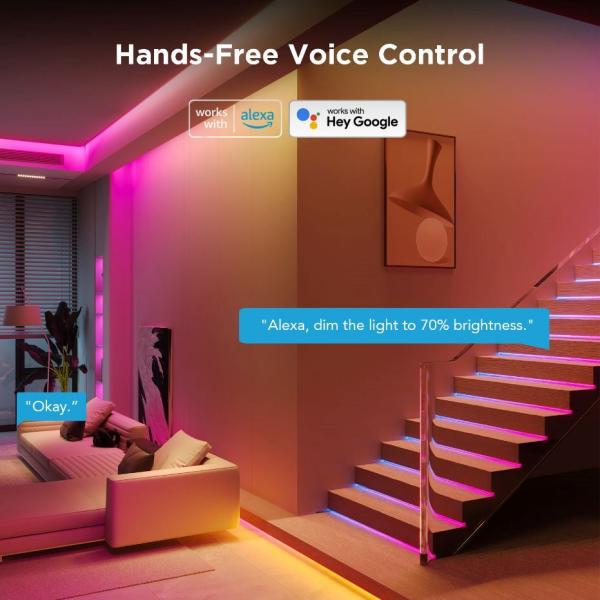 Govee WiFi RGBICW Smart PRO LED pásek 5m Matter - extra odolný4
