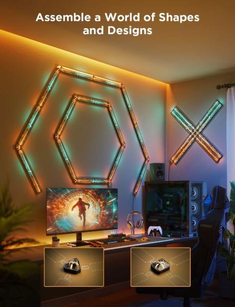 Govee Smart Gaming (4+1) nástěnné světlo - RGBIC5